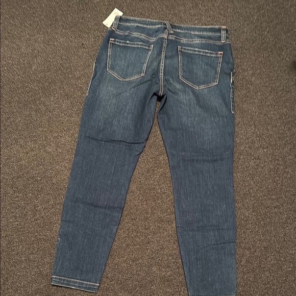 Joie Women’s Cropped Zipper Bottom Blue Jeans- Size 31 - Picture 6 of 6